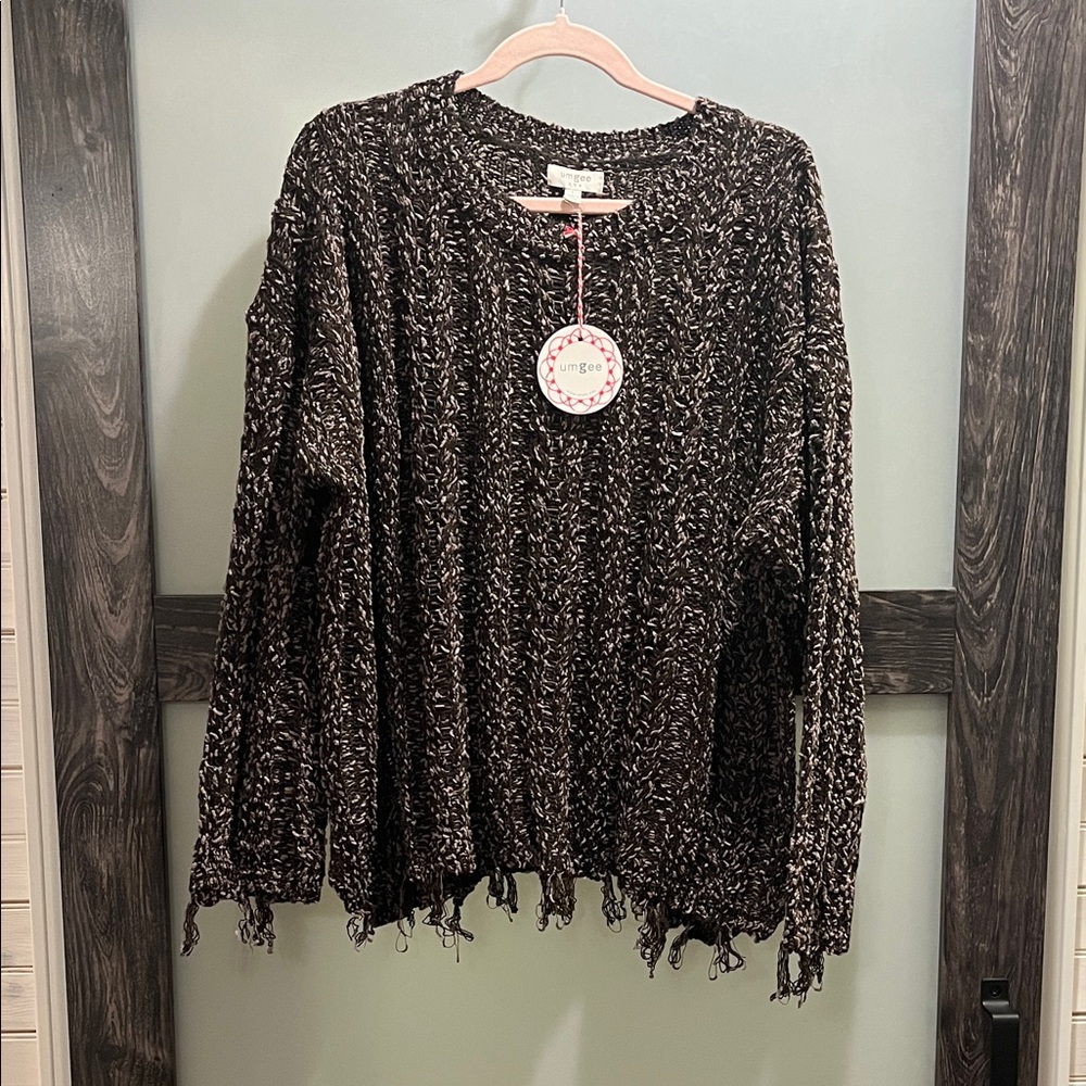 Umgee Textured Sweater